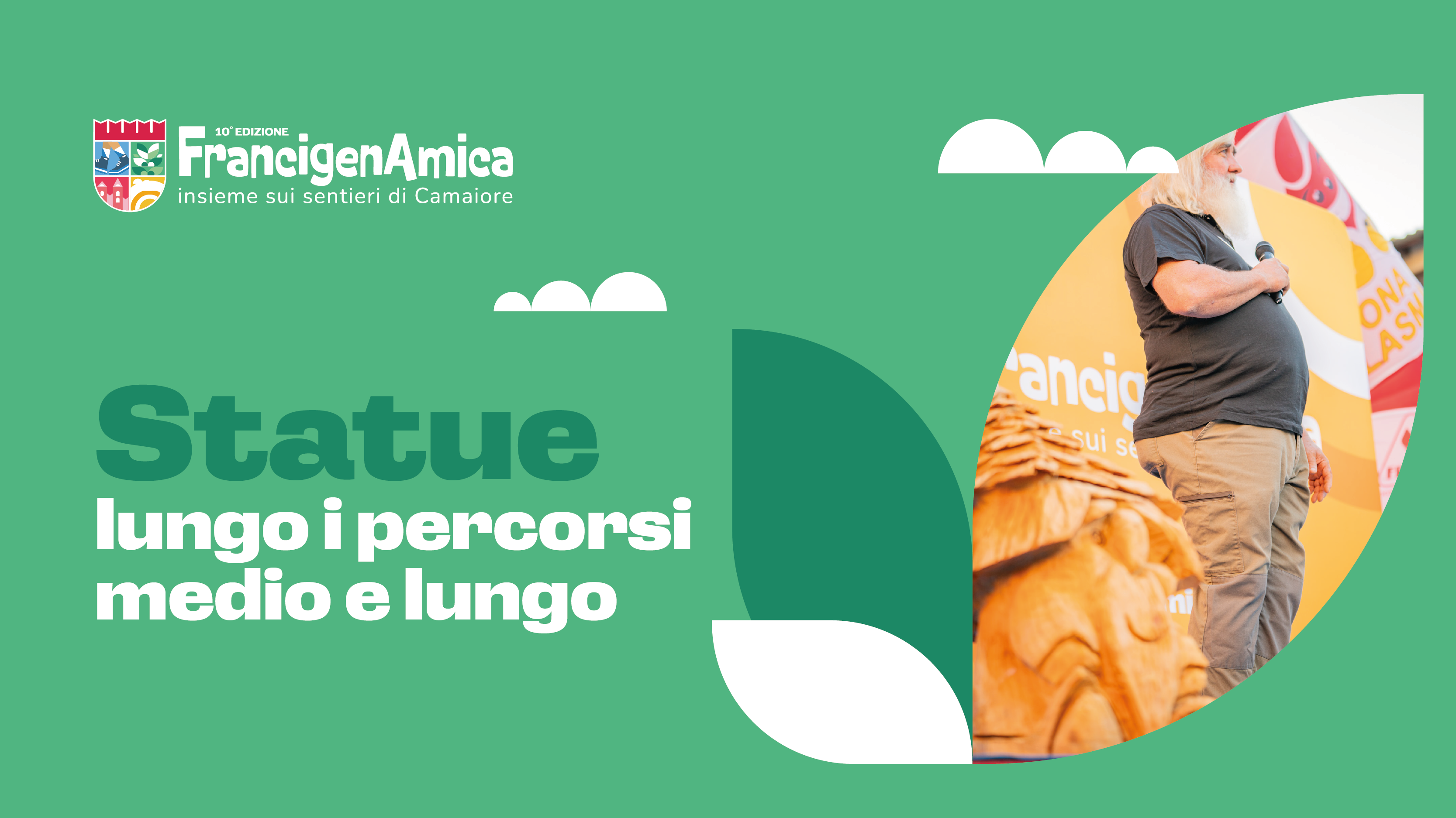 23 statue in legno presenti sui percorsi medio e lungo di FrancigenAmica 2026